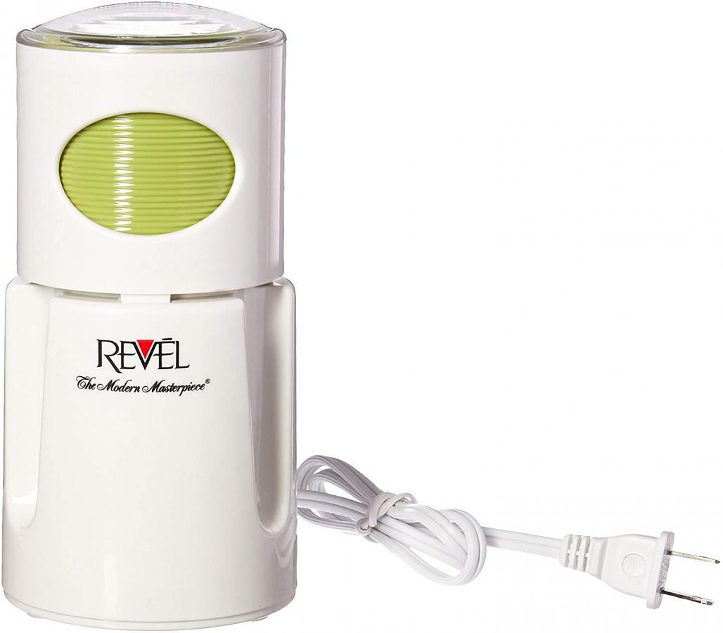 Revel CCM101 110volt Wet and Dry Coffee/Spice Grinder, White 38125